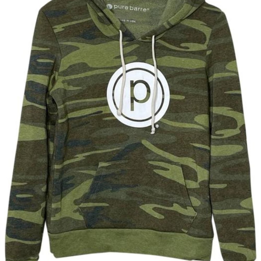 Pure Barre Camo Hoodie